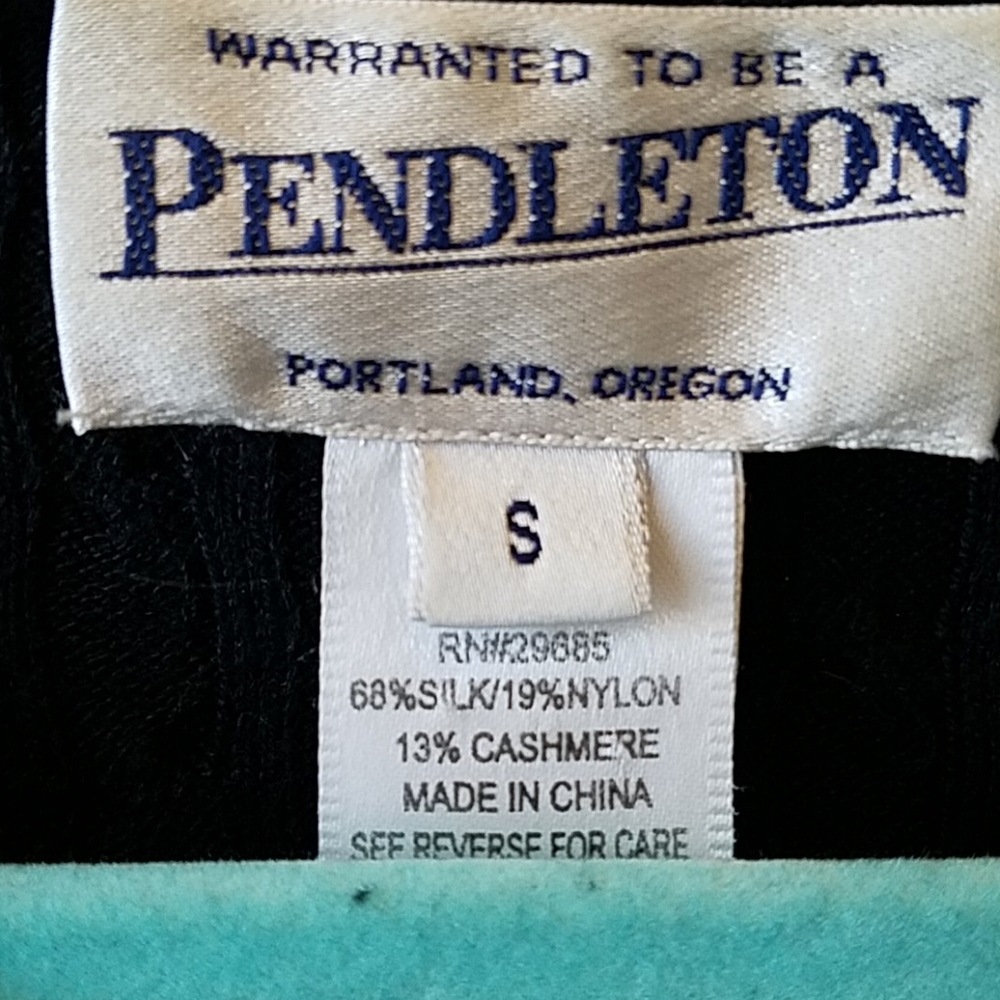 Pendleton Silk Cashmere Blend Sequined Sweater - image 4